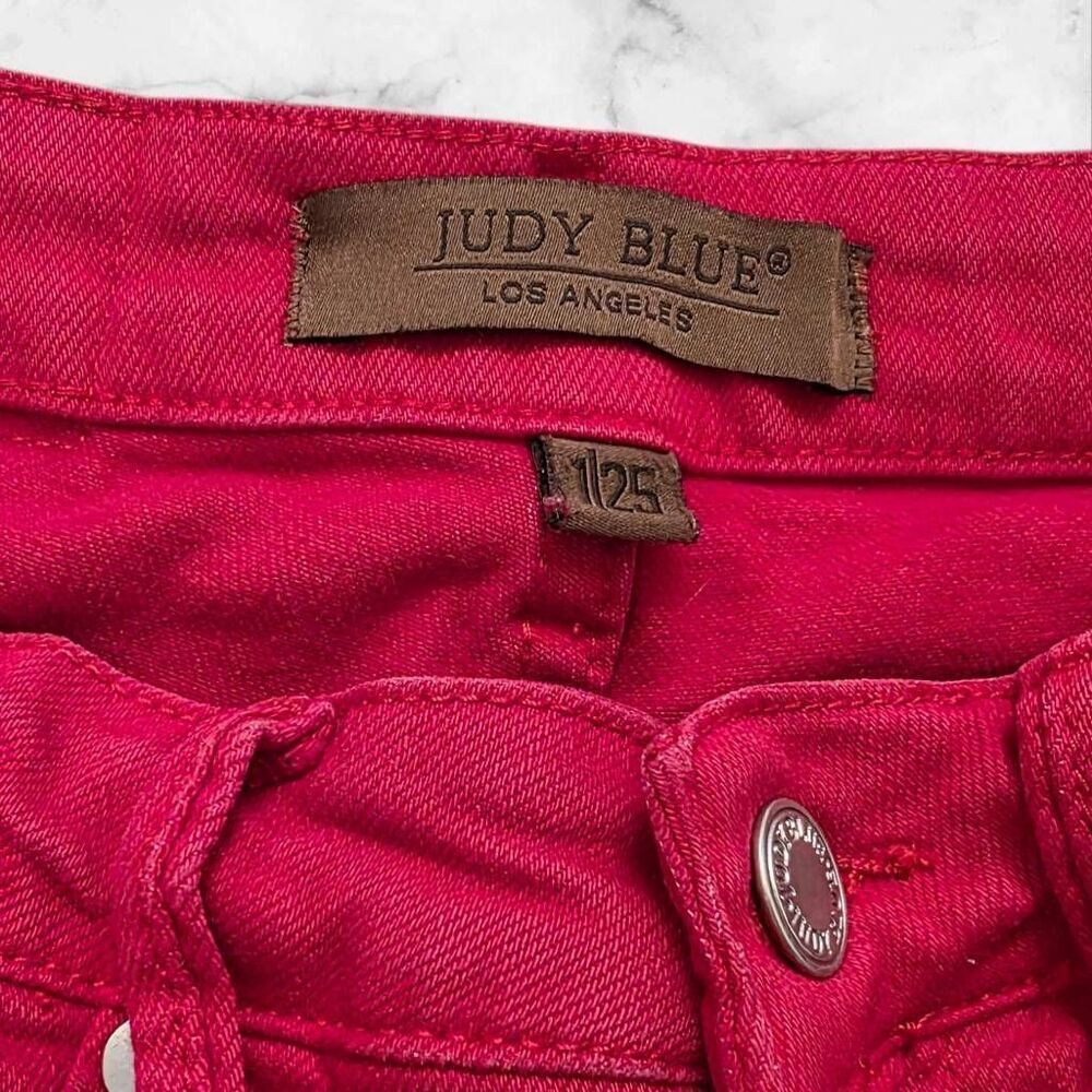 Judy Blue Jeans Red Size 25 - Picture 5 of 5